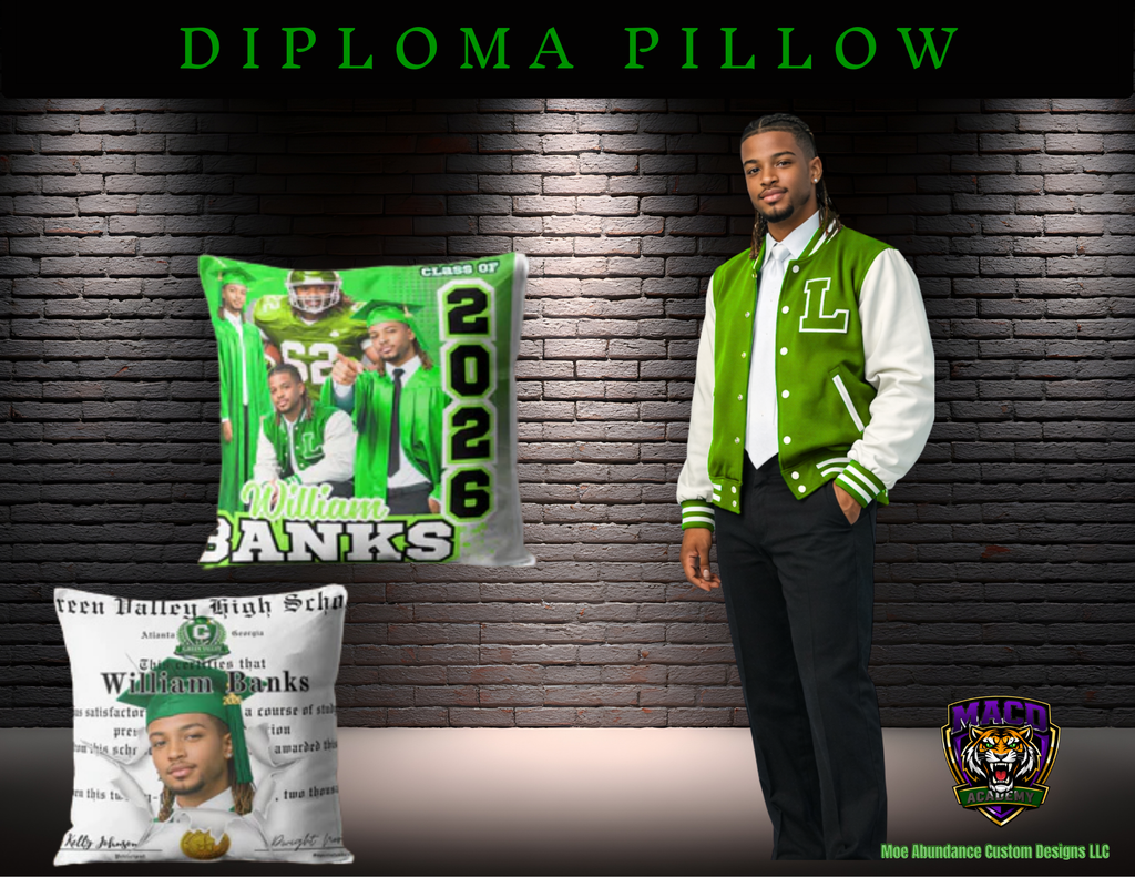 💚 2026 Green EDITABLE Grad Designs Bundle 💚 (green only) (20 pc)