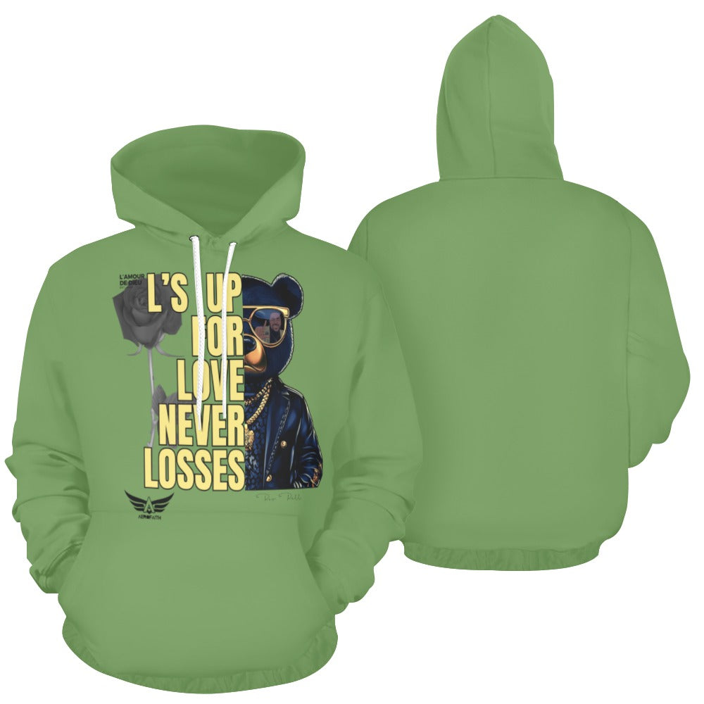 L's  Up Teddy Bear Hoodie