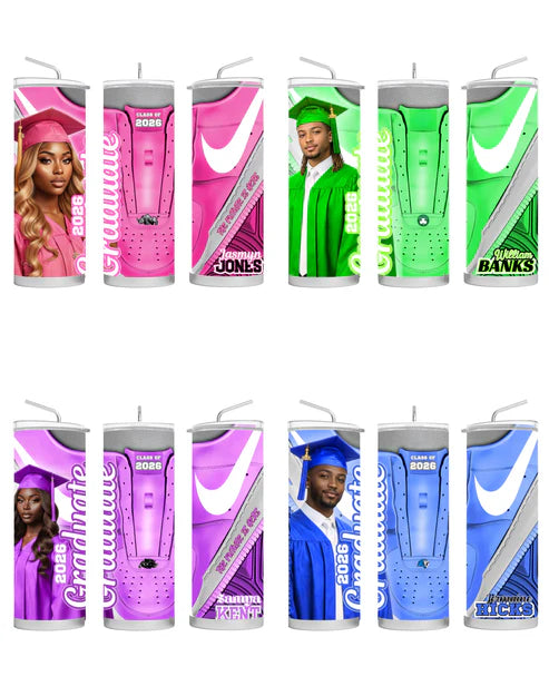 🎓 Graduation Editable Design Kit (80+ Pieces) (All 4 colors PURPLE, BLUE, GREEN, PINK)