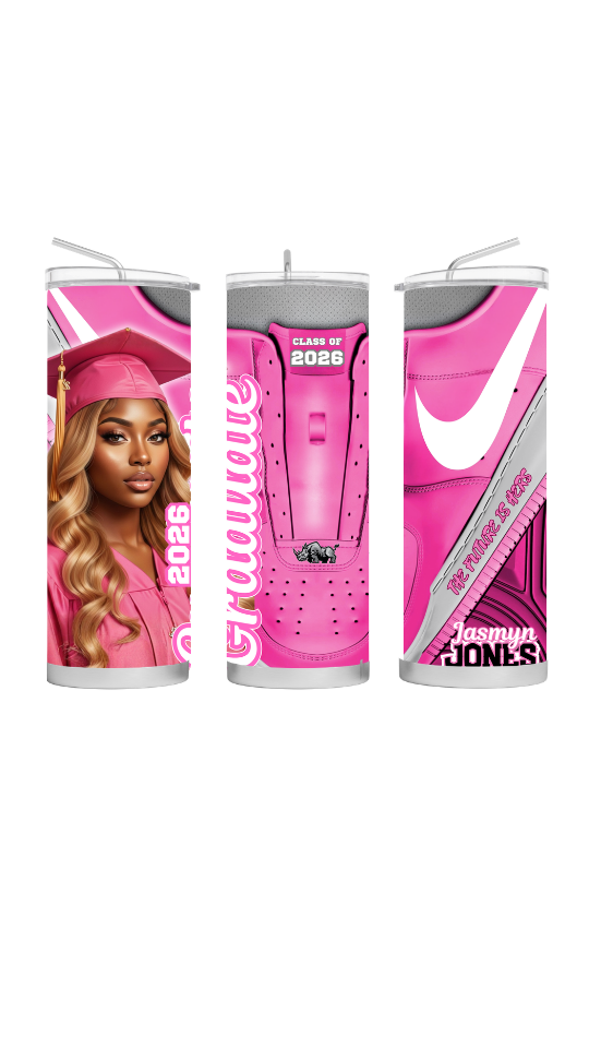 💗 2026 Pink Editable Grad Designs Bundle 💗 (pink only) (19 pc + Bonus)