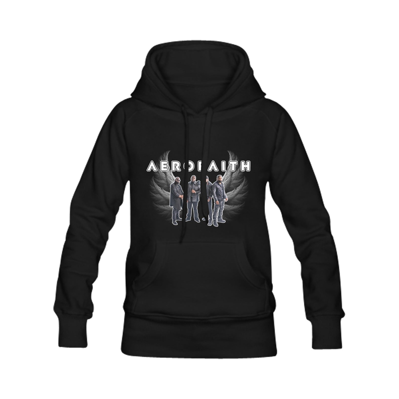 AEROFAITH Men’s Premium Hoodie(black)