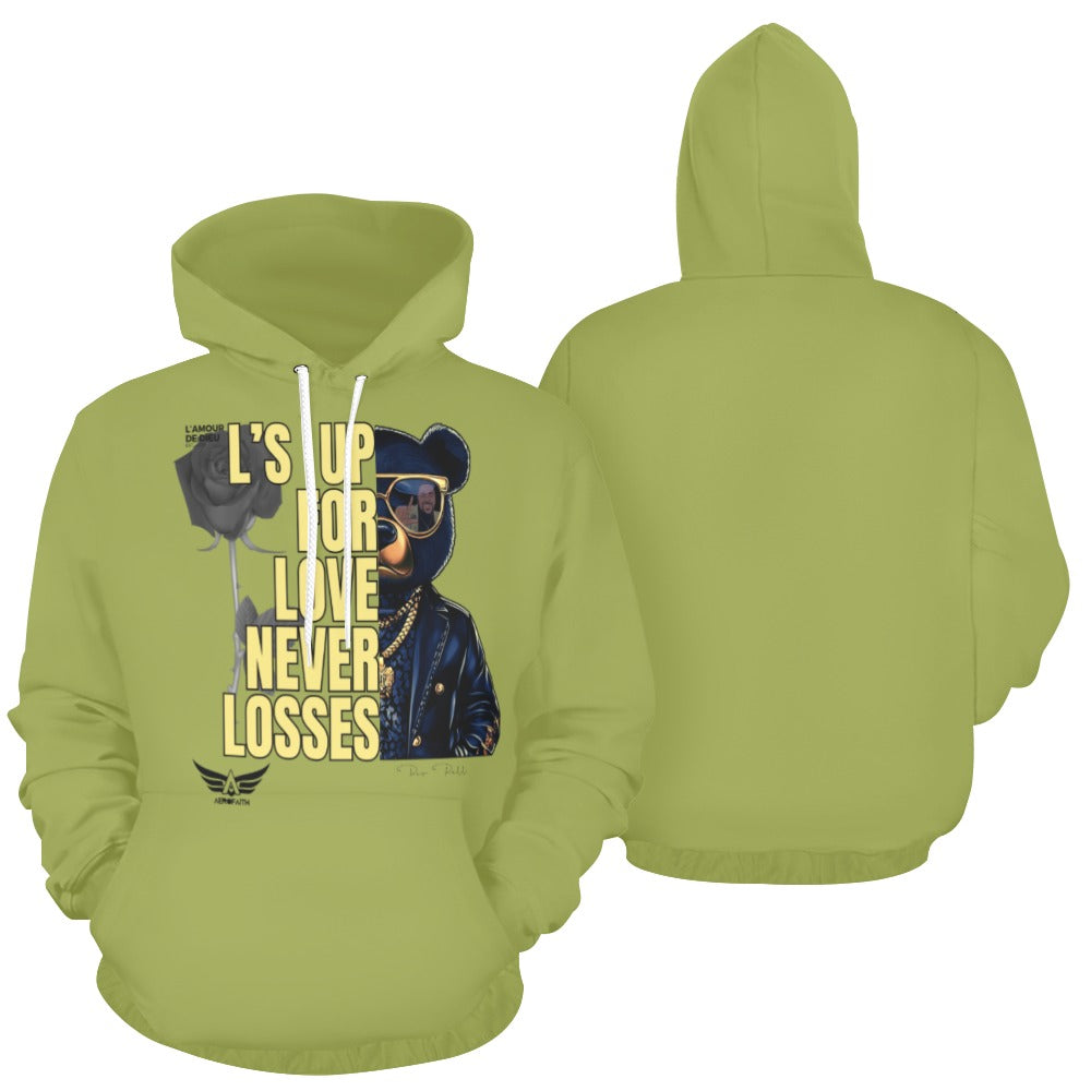 L's  Up Teddy Bear Hoodie