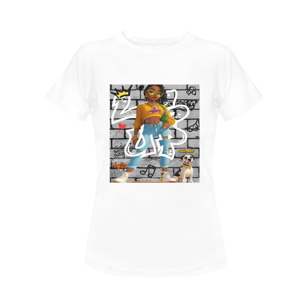L’S Up Graffiti Tee – Love Never Losses